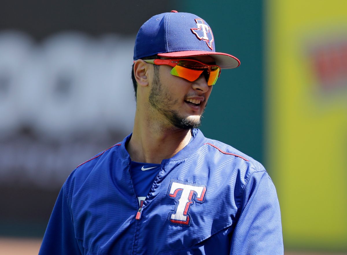 遊騎兵隊達比修有。（圖／美聯社／達志影像）