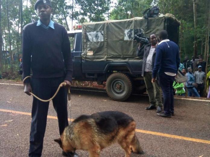 29日，多位身分不明槍手闖入肯亞副總統魯托（William Ruto）的官邸進行攻擊。目前警方在官邸全力戒備。（圖／翻攝自the-star.co.ke）