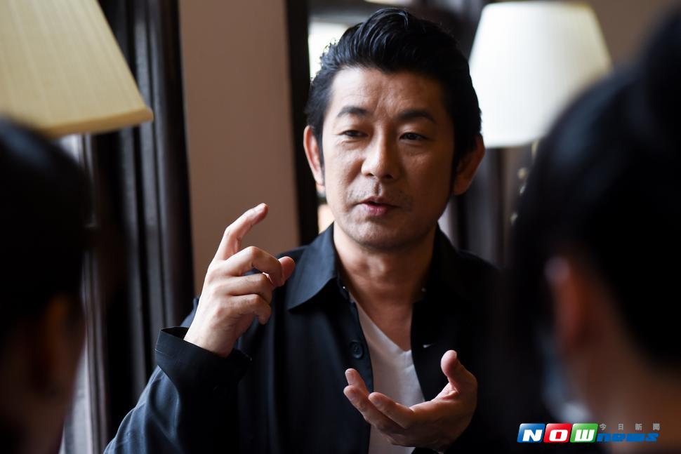 ▲永瀨桑看似嚴肅，其實訪問時表情非常豐富。（圖／陳明安攝，2017.07.29）