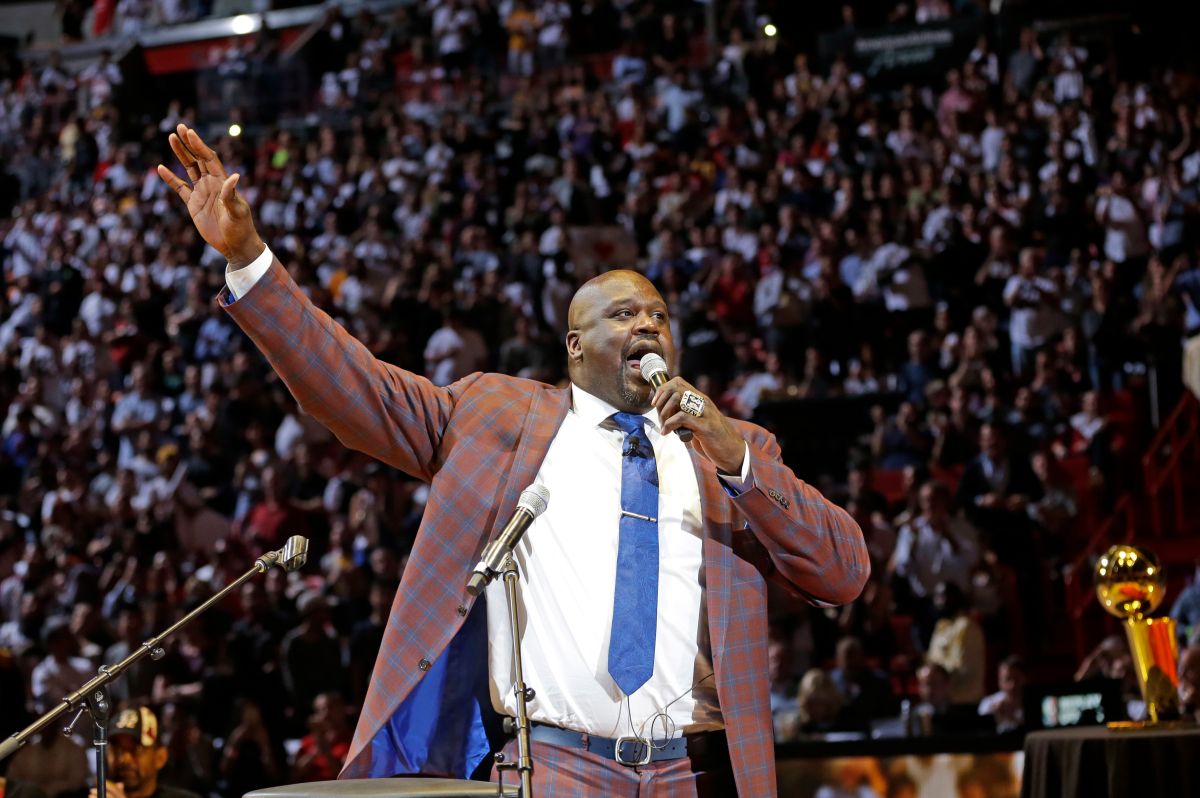 ▲NBA傳奇中鋒Shaquille O'Neal。（圖／美聯社／達志影像）