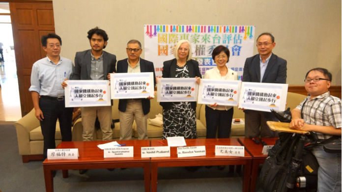 民進黨立委尤美女表示，台灣需要國家人權委員會，避免那些法律上站得住腳，卻會侵害人權的案件。（圖／人權公約施行監督聯盟提供）