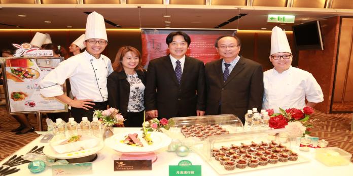 台南14間飯店推出月老限定料理，首創「月老餐點」。（圖／台南市新聞處提供，2017.07.28）