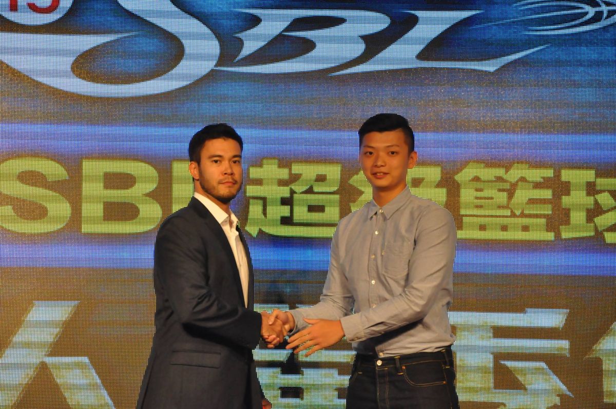 ▲璞園以「探花」籤選走李家慷。（圖／林暐凱攝 , 2017.07.27）