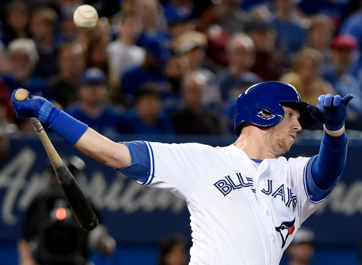 Justin Smoak。（圖／美聯社／達志影像）