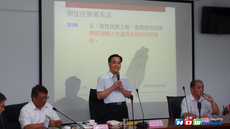 原民會主委夷將•拔路兒受邀參加花蓮縣玉里鎮原住民族政策說明會，聚焦傳統領域土地劃設辦法議題（圖／原民會提供,2017.07.25）