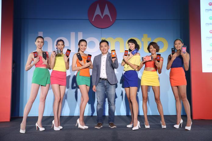 Motorola亞太區營銷總監蔡漢威表示，希望藉由套件模組希望能滿足客製化需求（圖／公關公司提供）