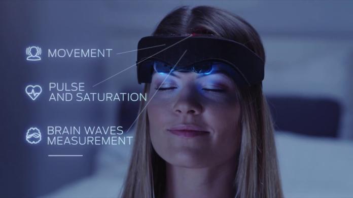 ▲智慧睡眠眼罩NeuroOn　Open能夠調整時差，並且提升睡眠品質。（圖／翻攝自Kickstarter，下同）