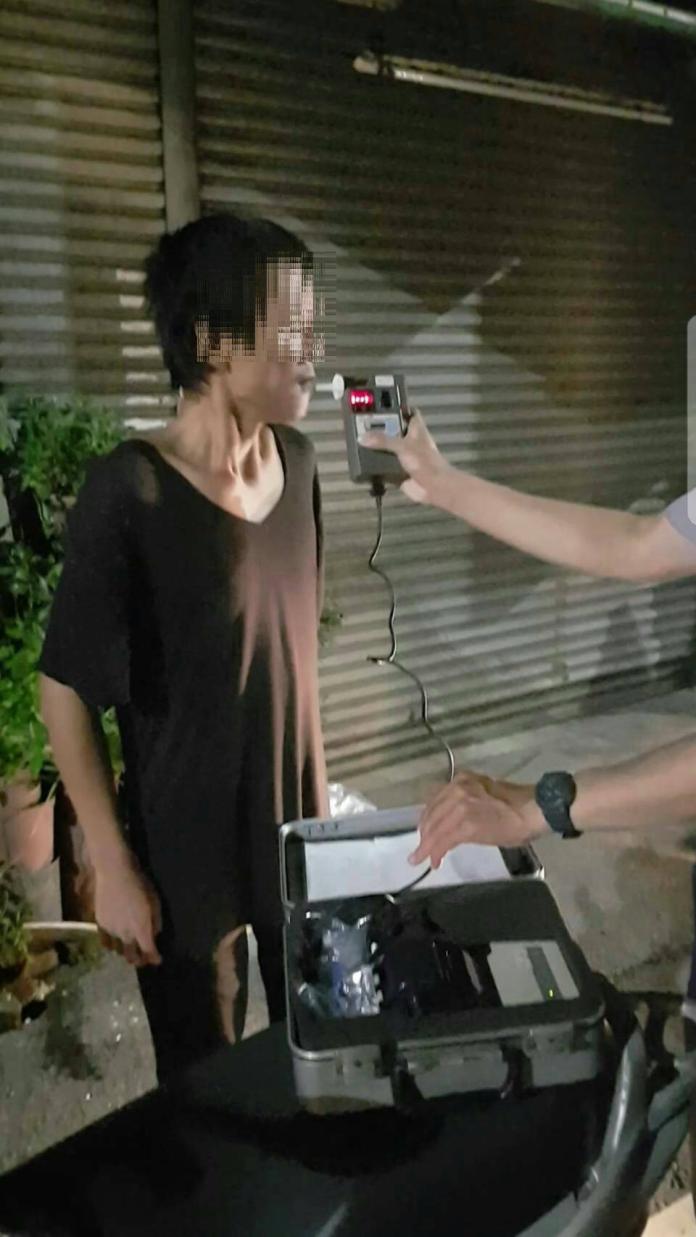 吳姓男子希望警方能同情原諒他，不要對他酒測，再給他一次改過自新的機會。（圖／高市警局提供 , 2017.07.25）