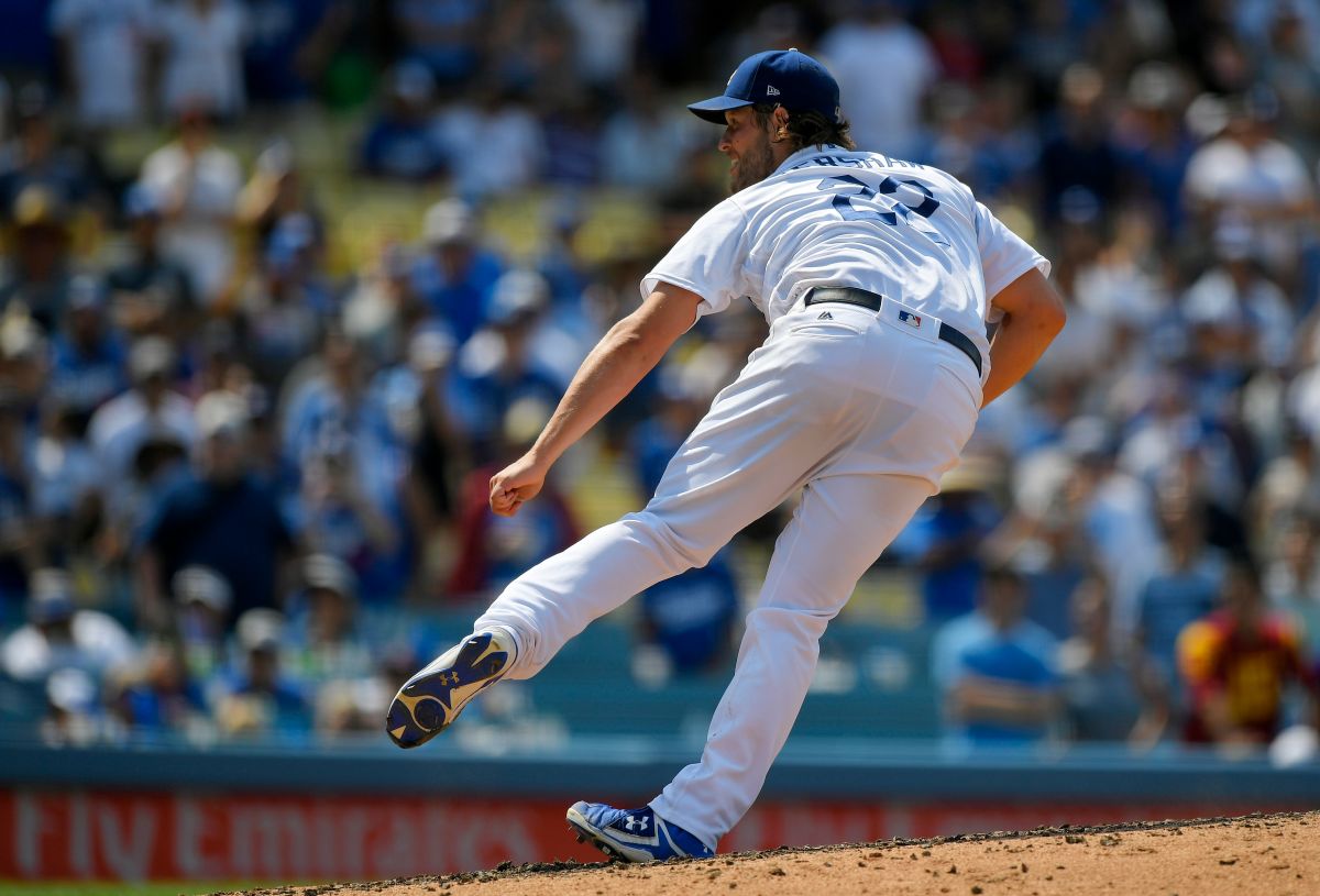 道奇隊左投Clayton Kershaw。（圖／美聯社／達志影像）