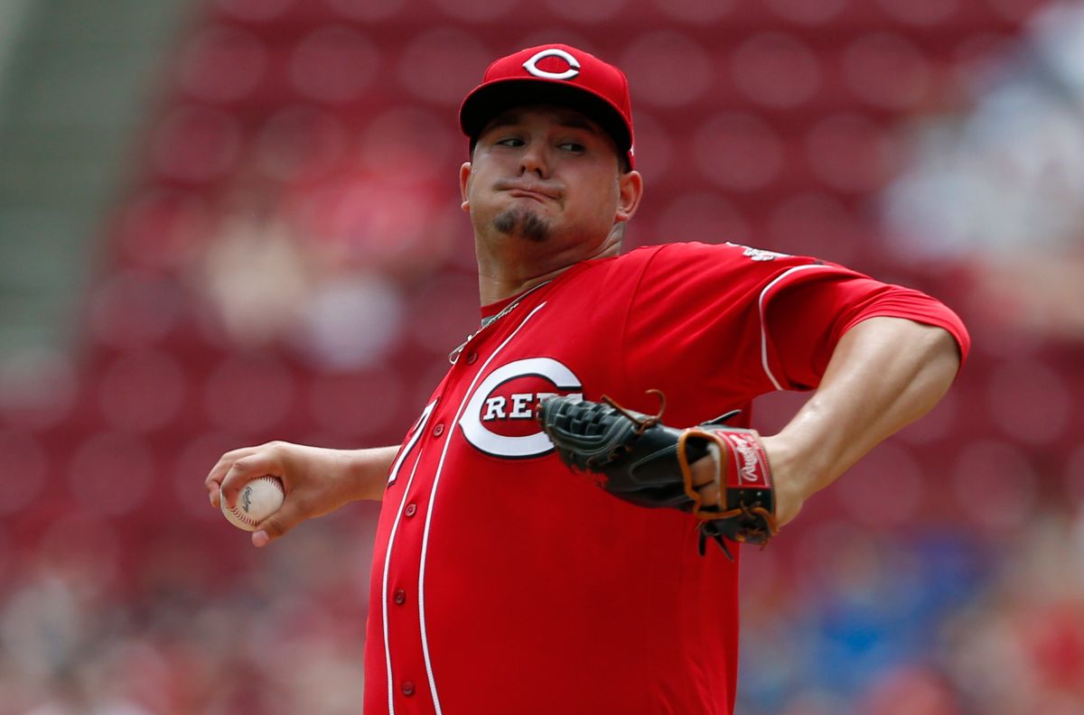 Sal Romano率領紅人投手群聯合封鎖馬林魚中心打線（圖／美聯社／達志影像）