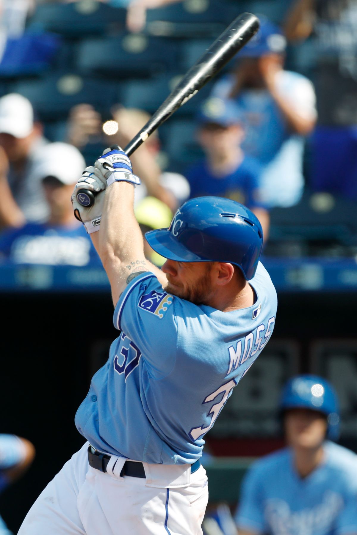 Brandon Moss。（圖／美聯社／達志影像）