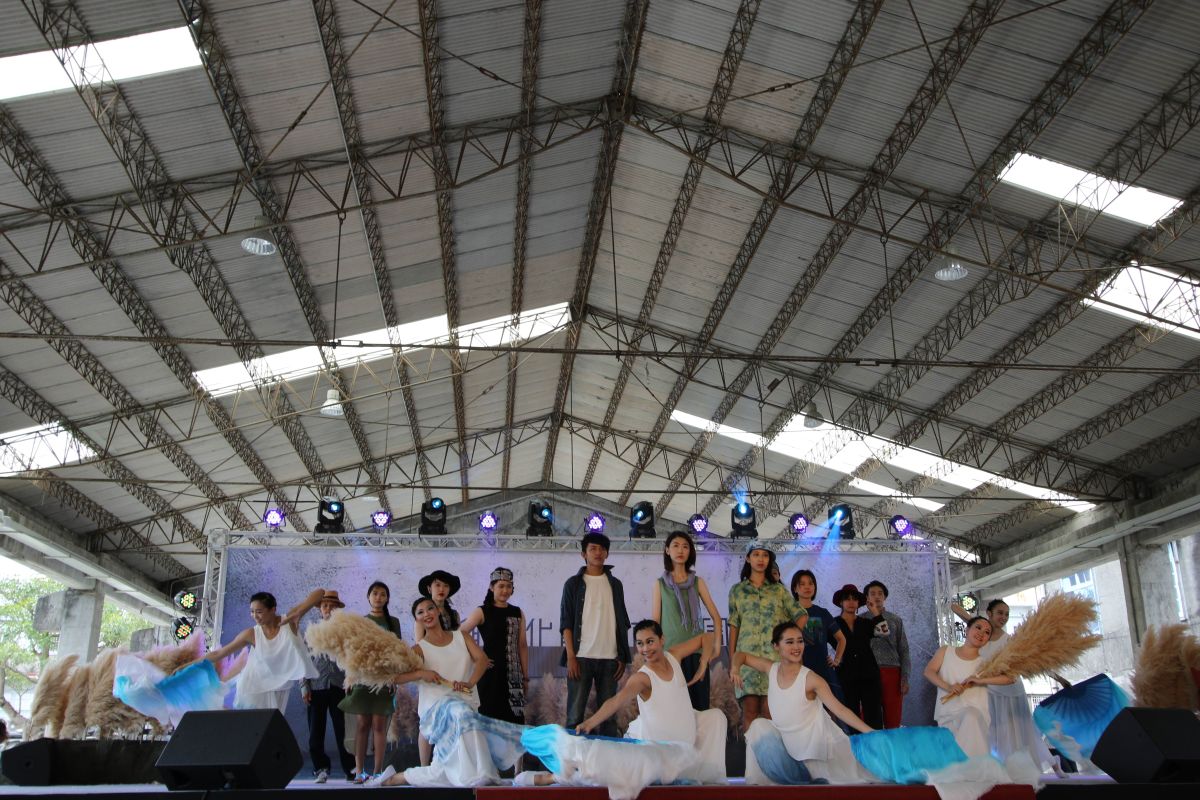 中興文創園區試營運啟動儀式蘭陽舞蹈團演出（圖／宜蘭縣文化局提供, 2017.07.22）