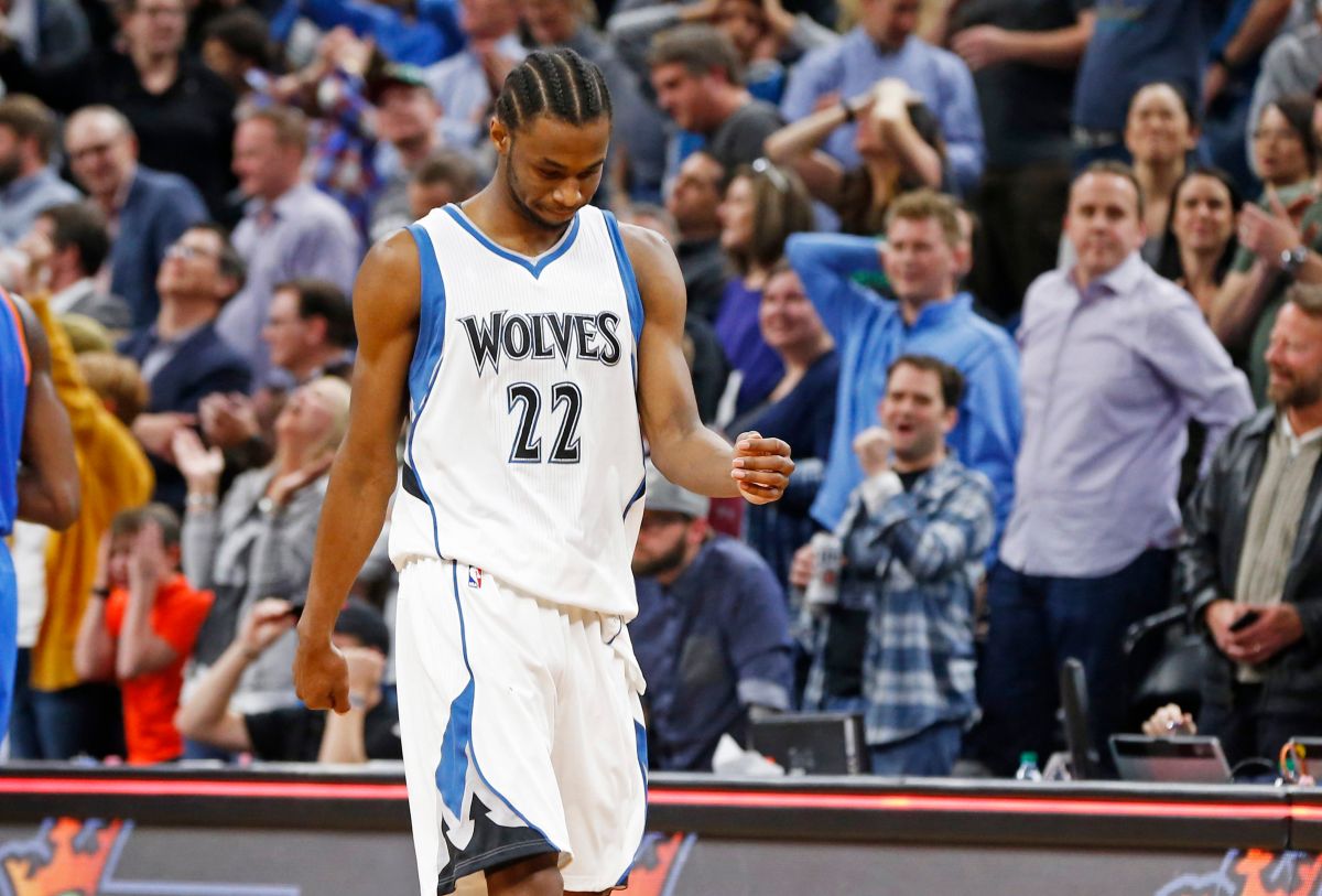灰狼隊有望和Andrew Wiggins提前續約（圖／美聯社／達志影像）