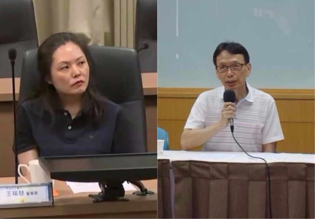 長庚急診離職風暴，董事長王瑞慧（左）與李石增（右）相互指控。（圖／ NOWnews資料照）