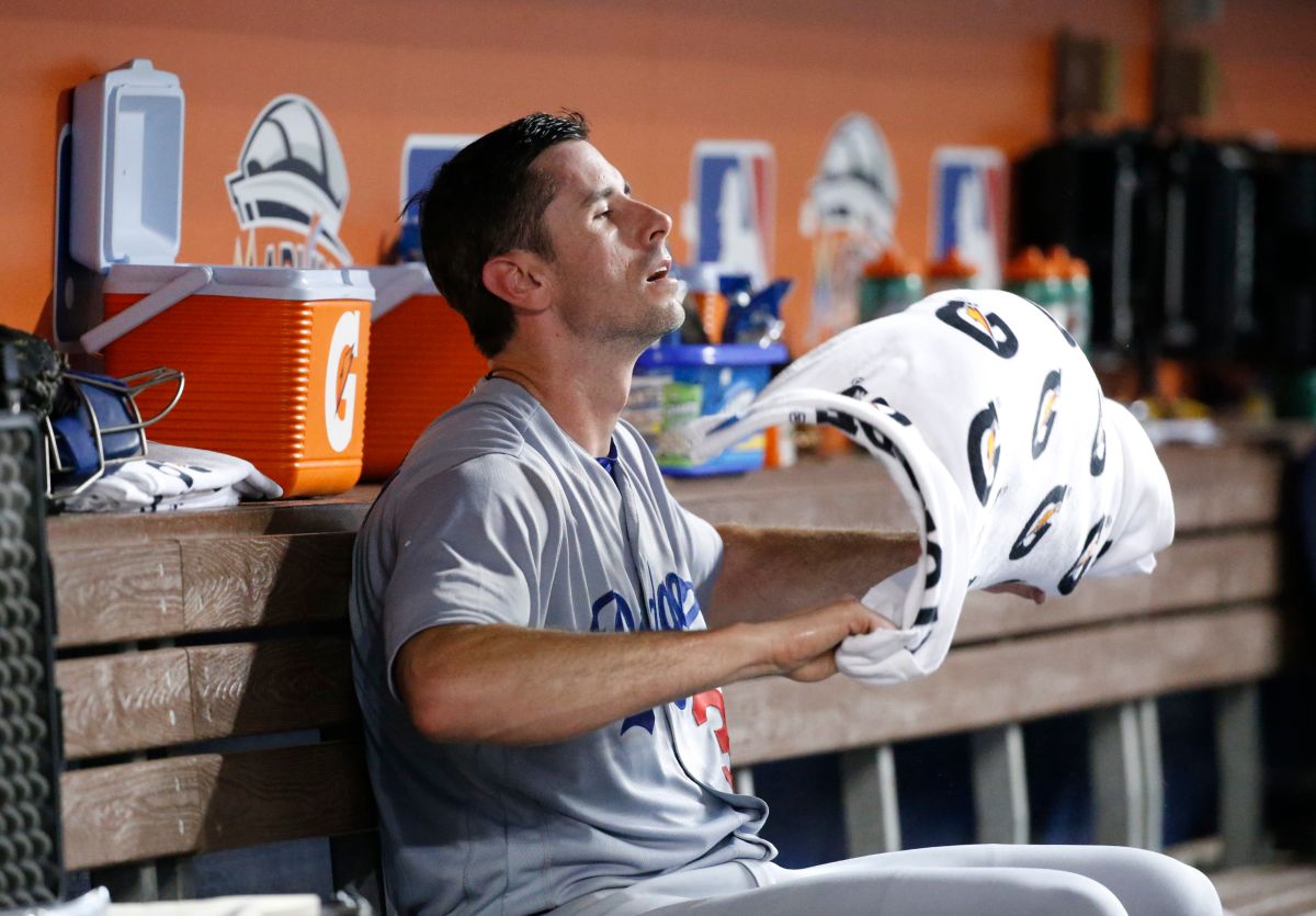 道奇隊Brandon McCarthy。（圖／美聯社／達志影像）