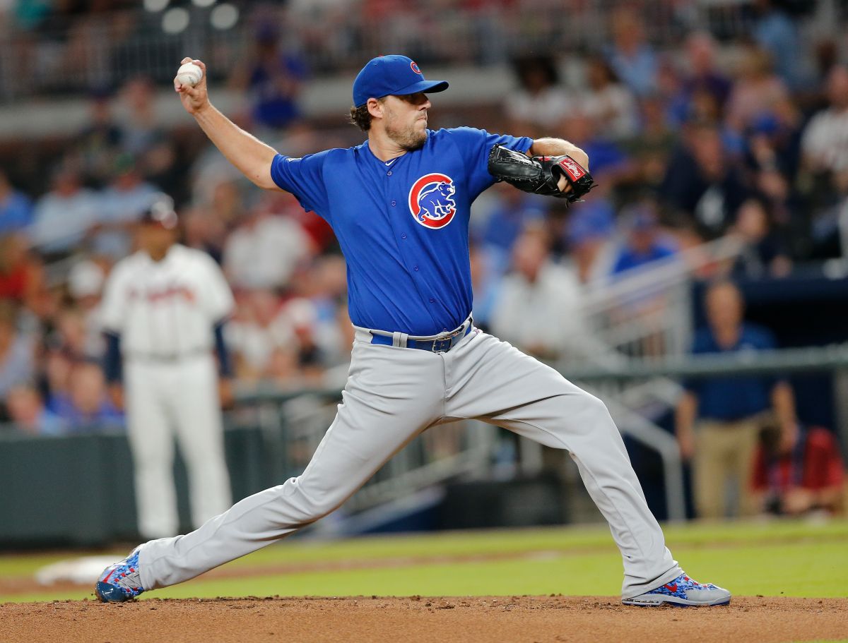 小熊隊先發投手John Lackey。（圖／美聯社／達志影像）