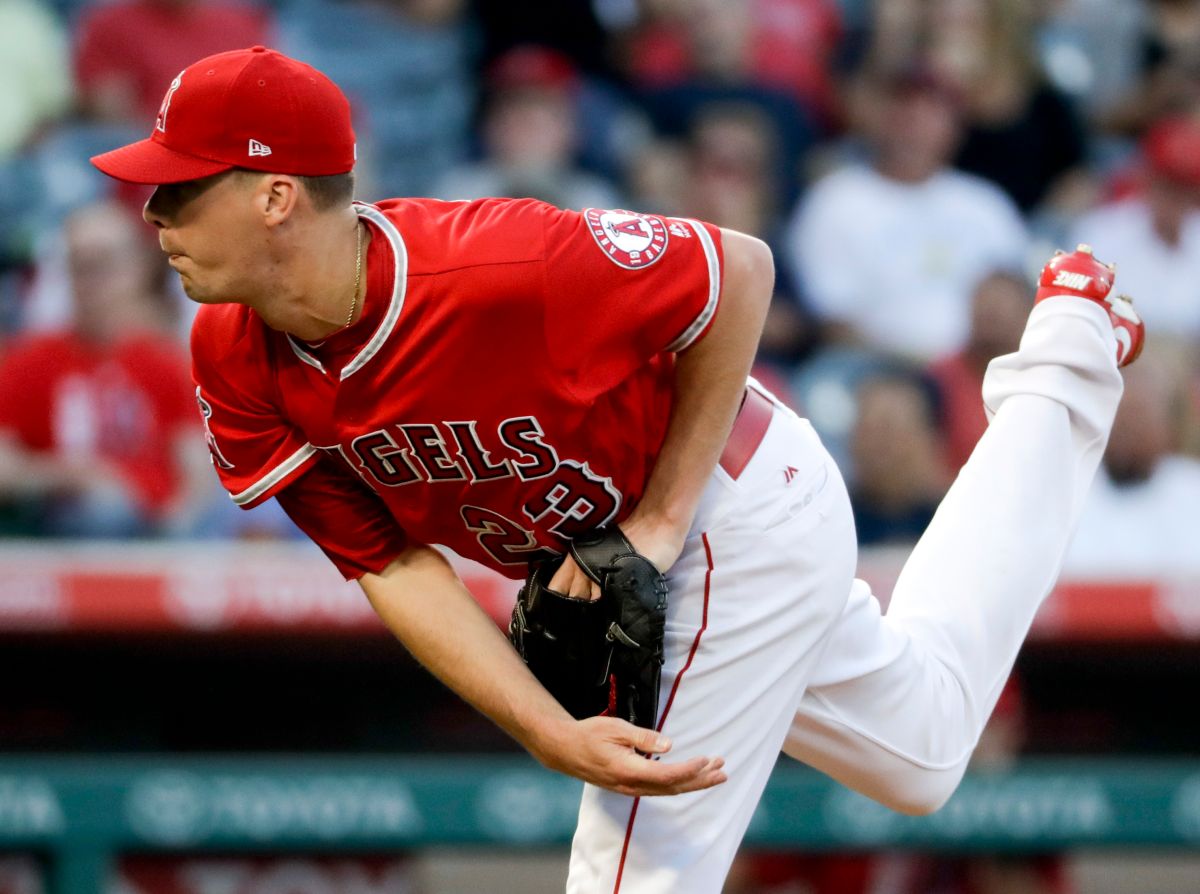 天使隊Alex Meyer。（圖／美聯社／達志影像）