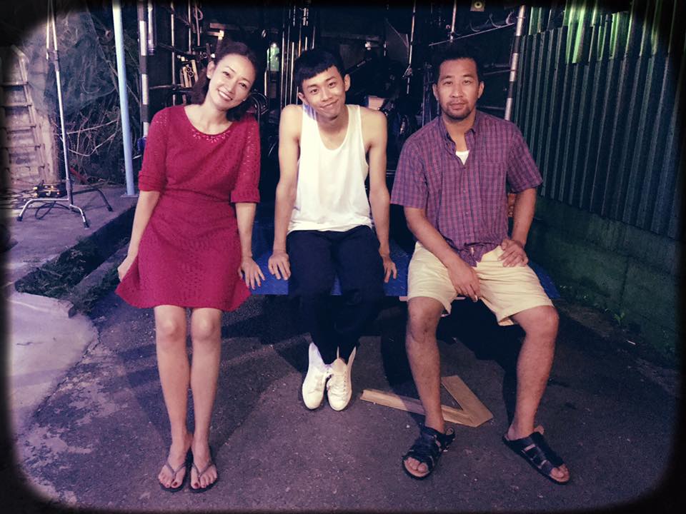 ▲潘慧如（左）南下台中拍戲，竟與逢甲氣爆案住同街。（圖／翻攝自潘慧如臉書 , 2017.07.19）