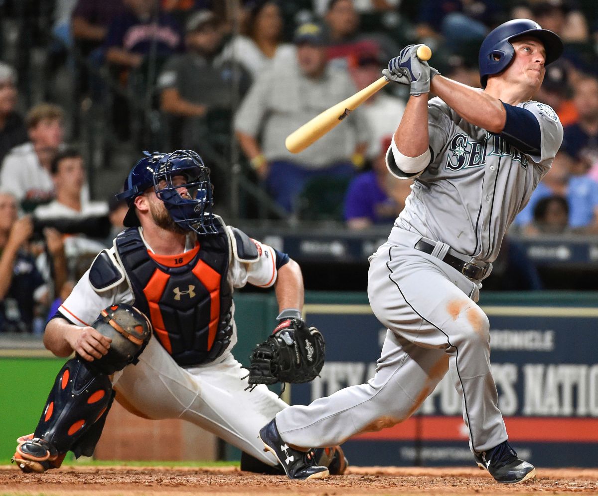 Kyle Seager延長賽的全壘打是水手隊贏球的關鍵（圖／美聯社／達志影像）