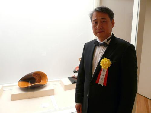 台灣之光！漆藝家彭坤炎榮獲日本文部科學大臣賞殊榮。（圖／新竹縣政府提供 , 2017.07.18）