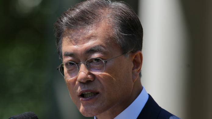 南韓政府17日正式向北韓提議在周五（21日）舉行兩韓軍事會談，目前正在等候北韓答覆。（圖／達志影像／美聯社）