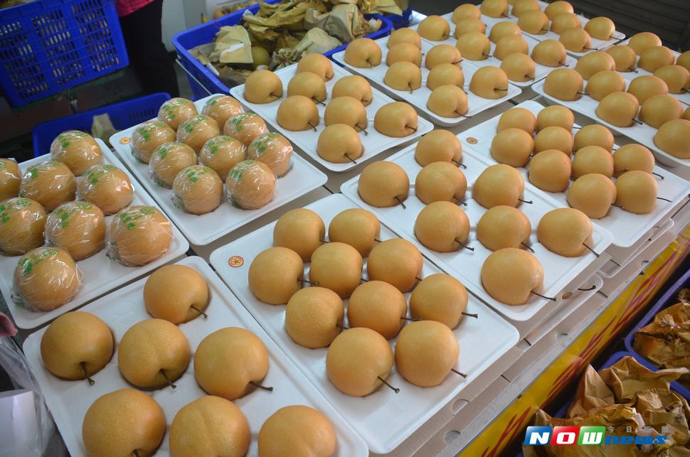 ▲清爽多汁的高接梨正值產季。圖為宜蘭高接梨。（圖／農委會花蓮農改場蘭陽分場提供）