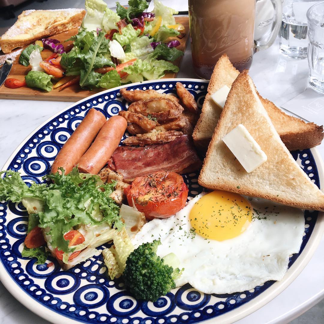 ▲曼哈頓經典大早餐