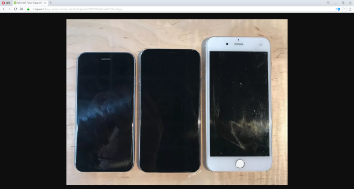 疑似iPhone 8機身間諜照，似乎將指紋辨識放入螢幕。（圖／翻攝自Carved部落格）