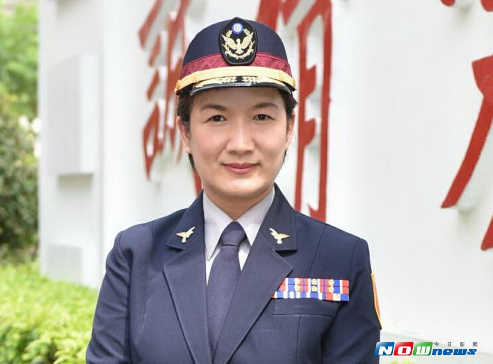 出身雲林古坑鄉農家的警政署警務正張維容榮獲今年全球唯一傑出女警（圖／記者簡勇鵬翻攝 , 2017.07.17）