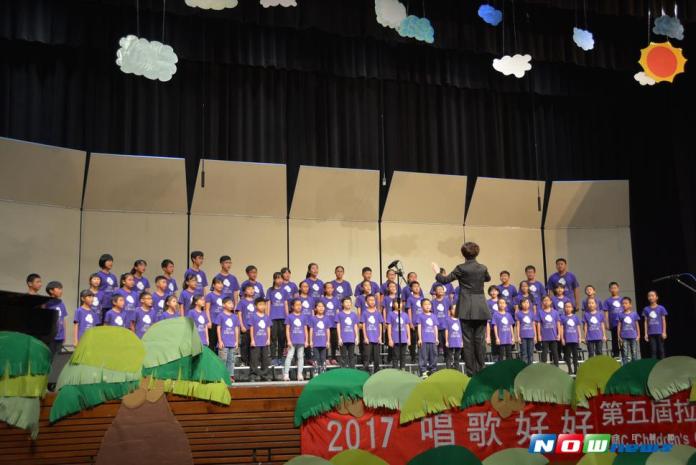 拉縴人兒童合唱營舉辦成果發表音樂會。（圖／記者鄧至傑攝 , 2017.07 16）