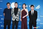 《川流之島》劇組們走上台北電影節紅毯。（圖／記者陳明安攝 , 2017.07.15）