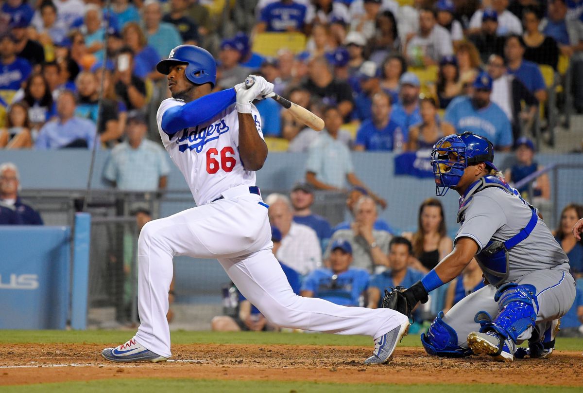 Yasiel Puig。（圖／美聯社／達志影像）