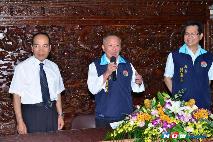 為落實宗教業務輔導以及強化宗教團體間的聯繫與溝通，苗栗縣長徐耀昌感謝宗教團體熱心公益不遺餘力。（圖／苗栗縣政府提供，2017.7.14）