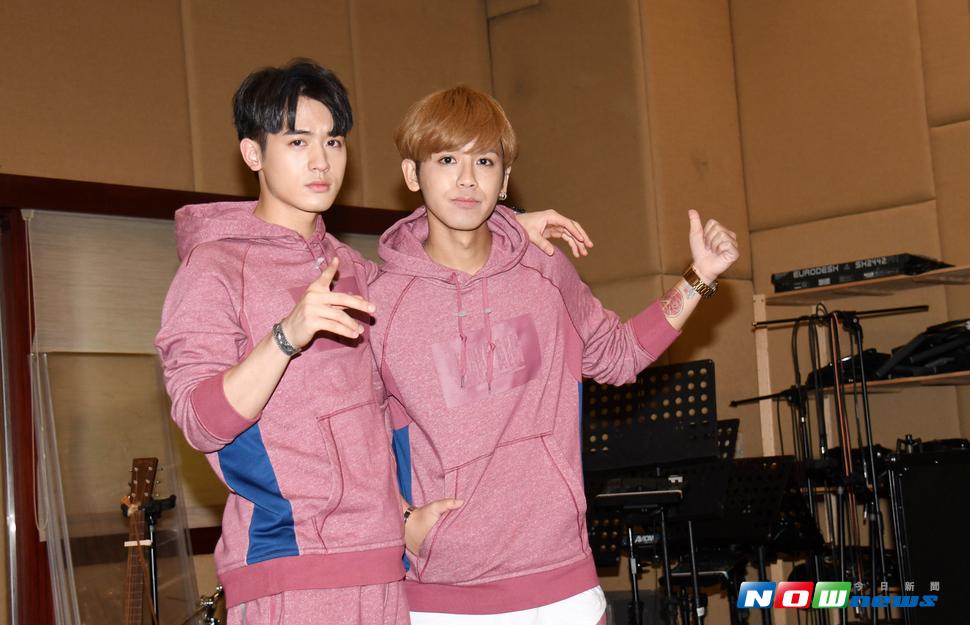 小樂、鼓鼓將合體出征「2017 MTV 全球華語音樂盛典」。（圖／記者林調遜攝，2017.7.14）