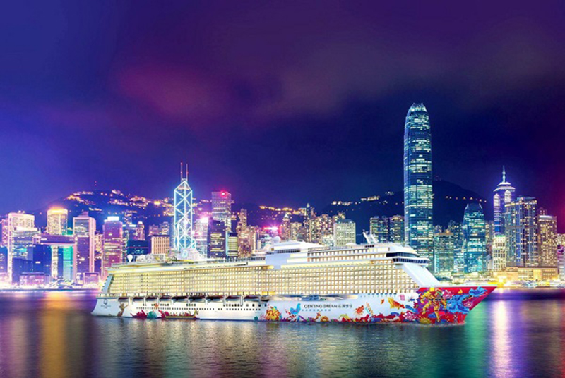 ▲「雲頂夢號」是星夢郵輪第一艘為亞洲量身打造的夢幻郵輪。（圖／星夢郵輪提供）