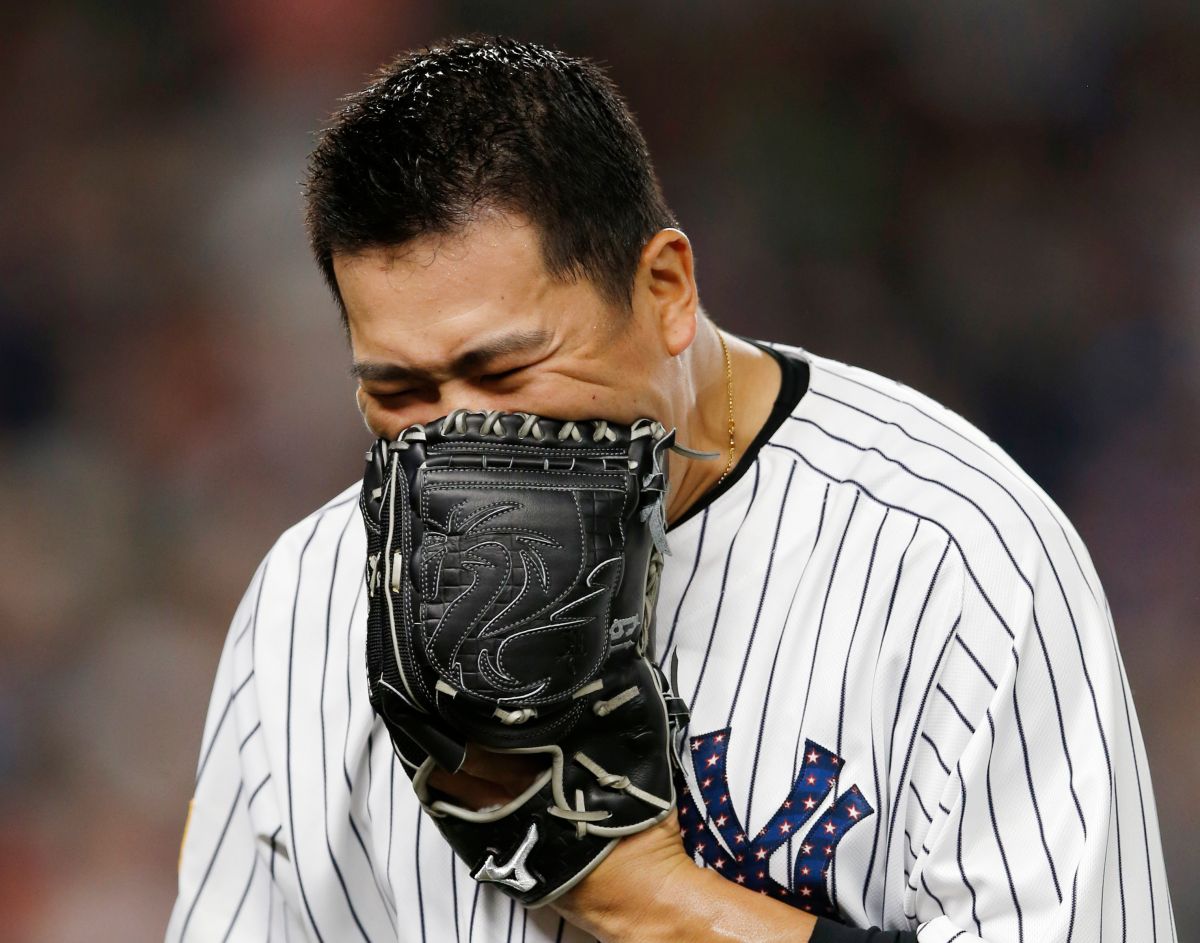 洋基隊田中將大。（圖／美聯社／達志影像）