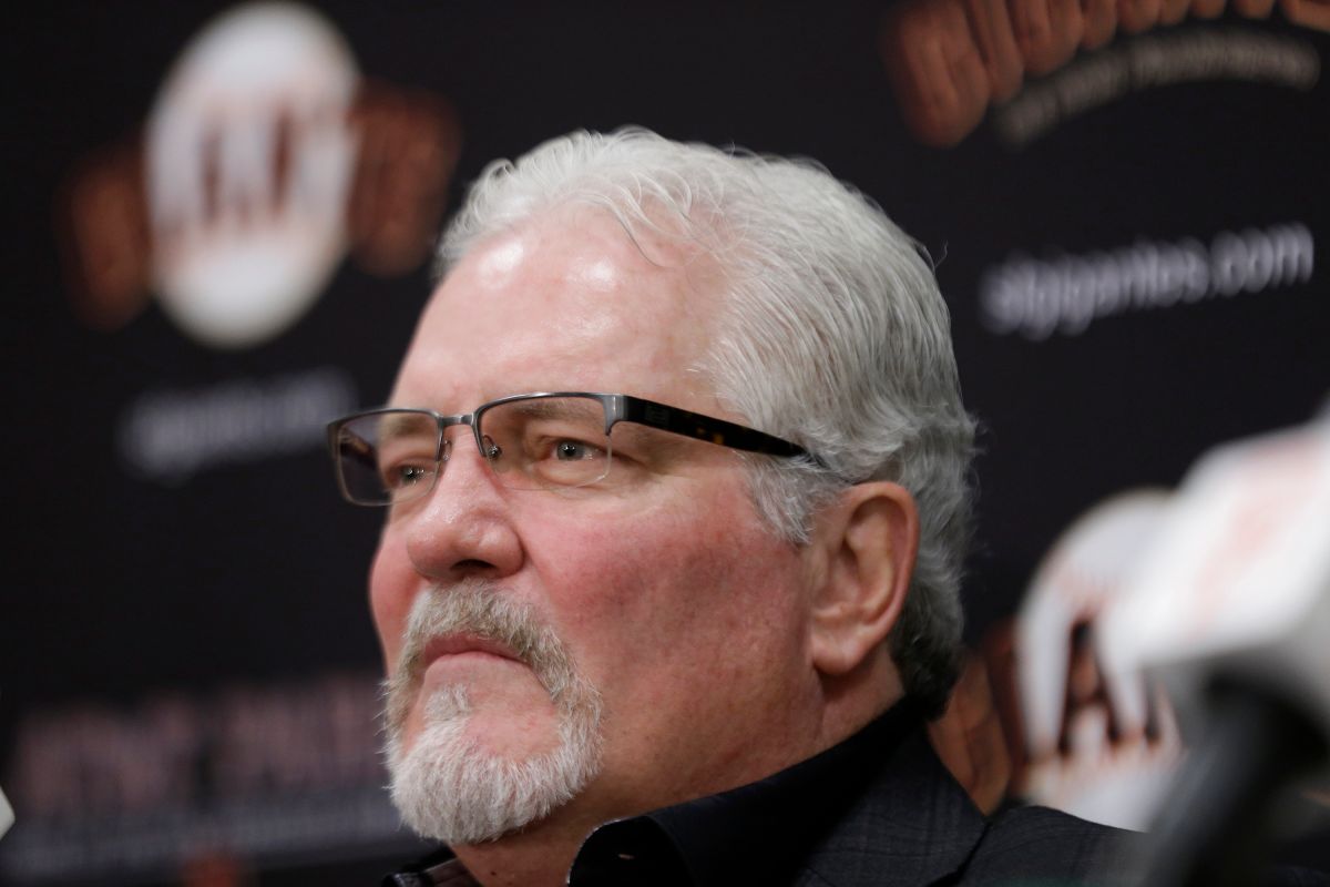 舊金山巨人副總裁Brian Sabean。（圖／美聯社／達志影像）