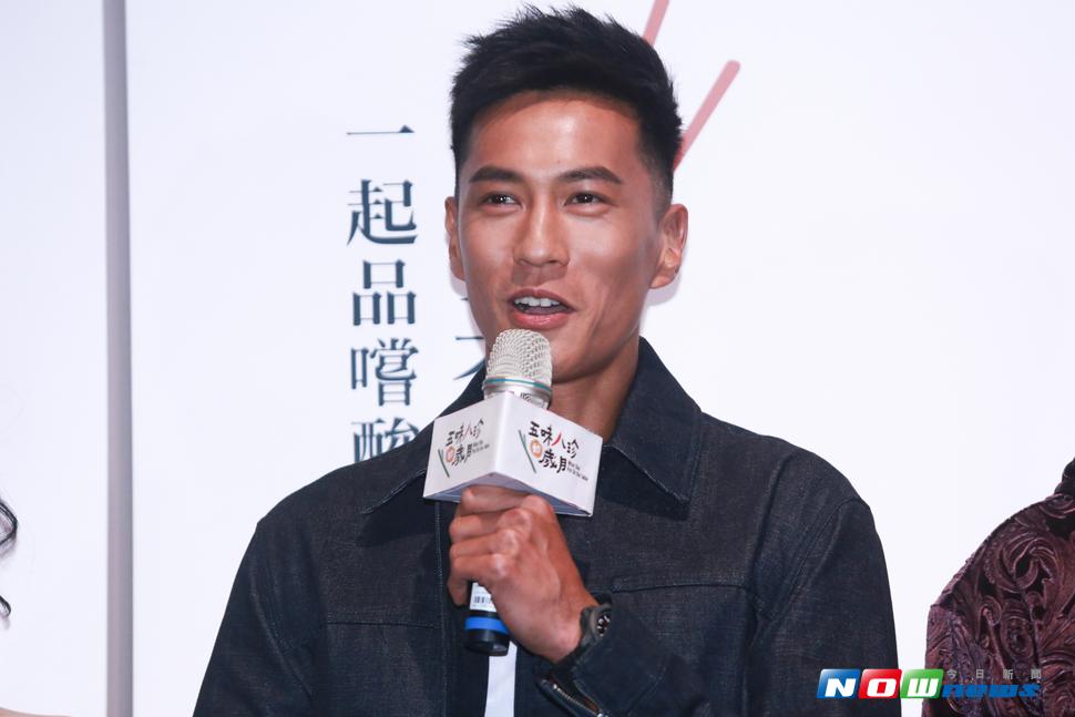 鍾承翰出席植劇場《五味八珍的歲月》首映會。（圖／記者葉政勳攝 , 2017.07.13）