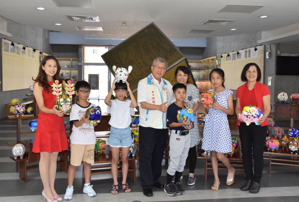 全國首創竹縣限定，環保彩繪神豬國小組比賽評選結果出爐。（圖／新竹縣政府提供 , 2017.07.13）