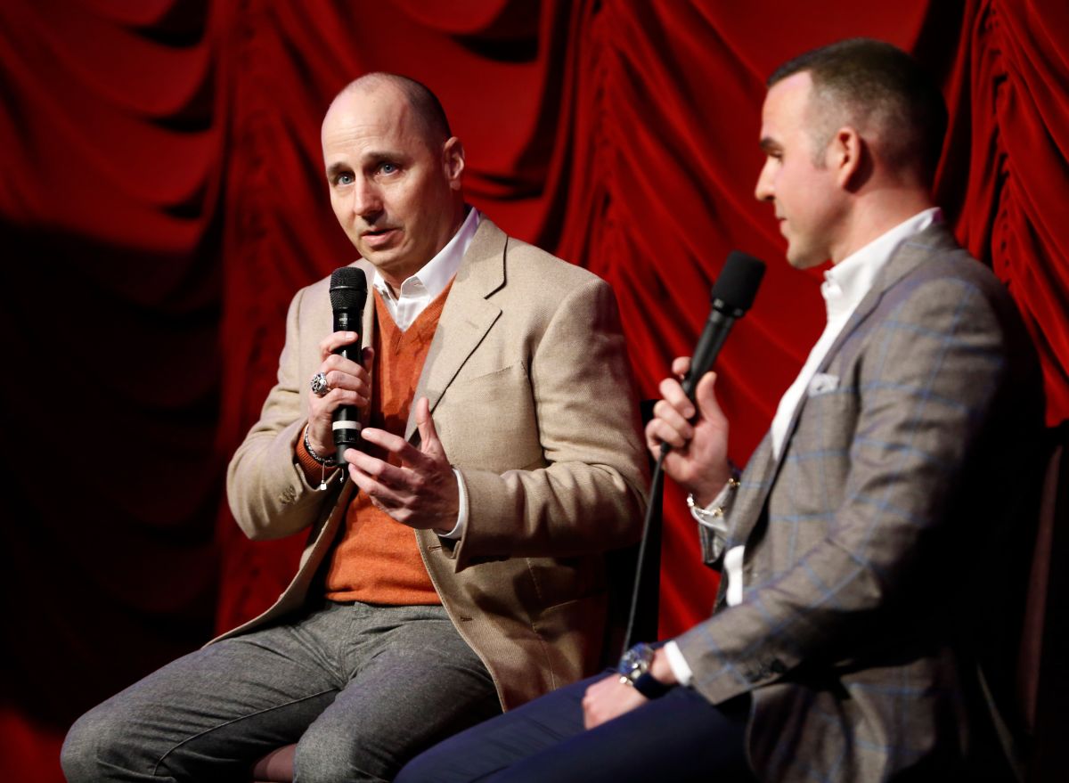 洋基隊總管Brian Cashman認為球隊仍須步步為營（圖／美聯社／達志影像）