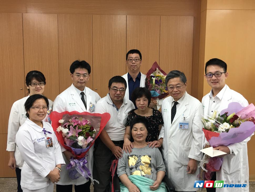 王陳婦人感謝北港附醫所有醫護人員細心的照護。（圖／記者洪佳伶翻攝 , 2017.07.11）