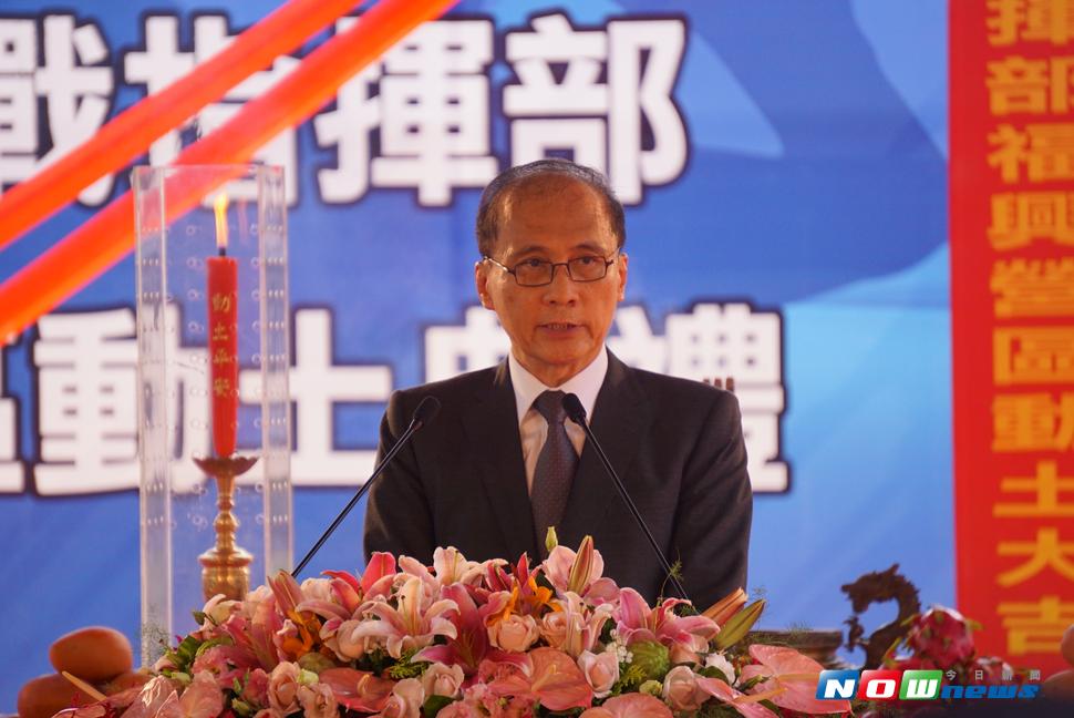 空軍作戰指揮部於今\\(11\\)日上午8時舉行「福興營區動土典禮」，由行政院院長林全先生親蒞主持。（圖／記者呂炯昌攝 , 2017.7.11）