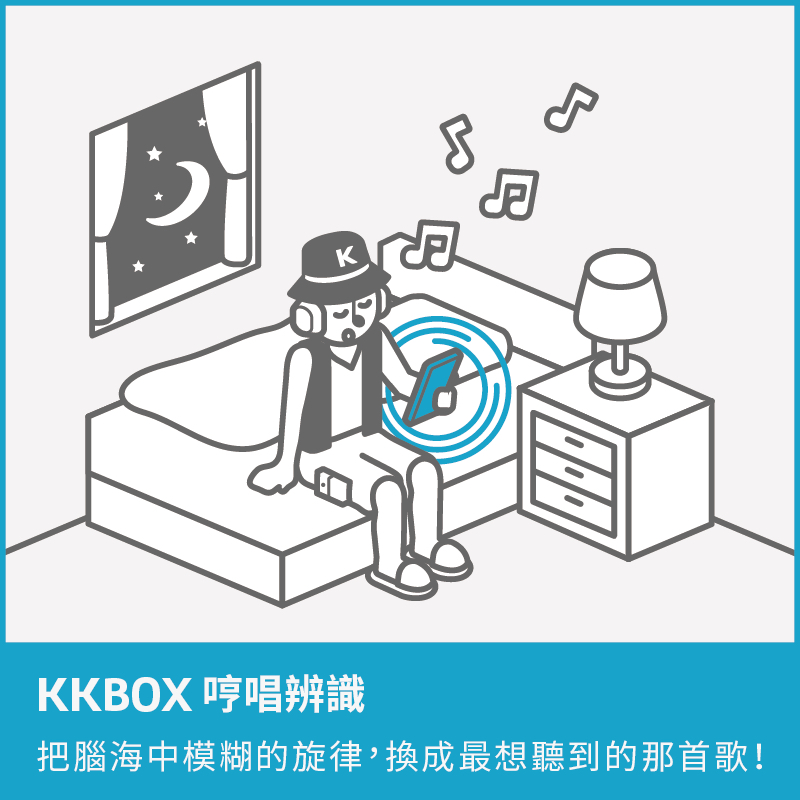 ▲KKBOX音樂辨識功能，能把腦海中模糊旋律，立即在資料庫找到（圖／廠商提供）