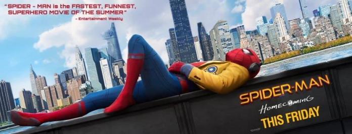 《蜘蛛人：返校日》北美首周票房勝過神力女超人。（圖／翻攝自臉書 , 2017.07.10）