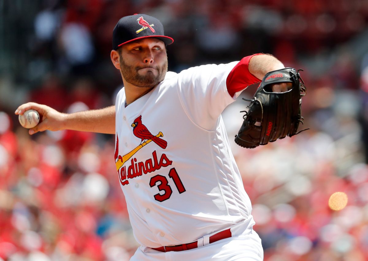 Lance Lynn主投7局無失分。（圖／美聯社／達志影像）