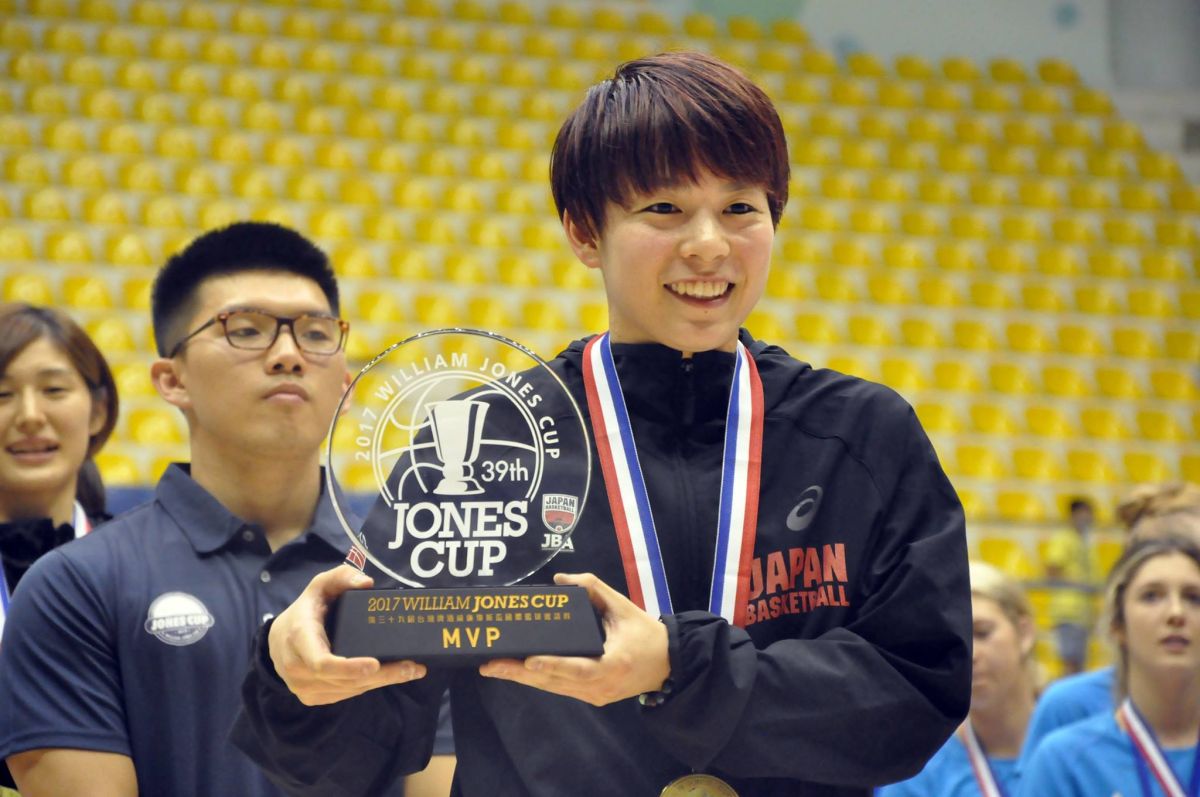 ▲日本安間志織抱走MVP大獎。（圖／林志儒攝 , 2017.07.09）