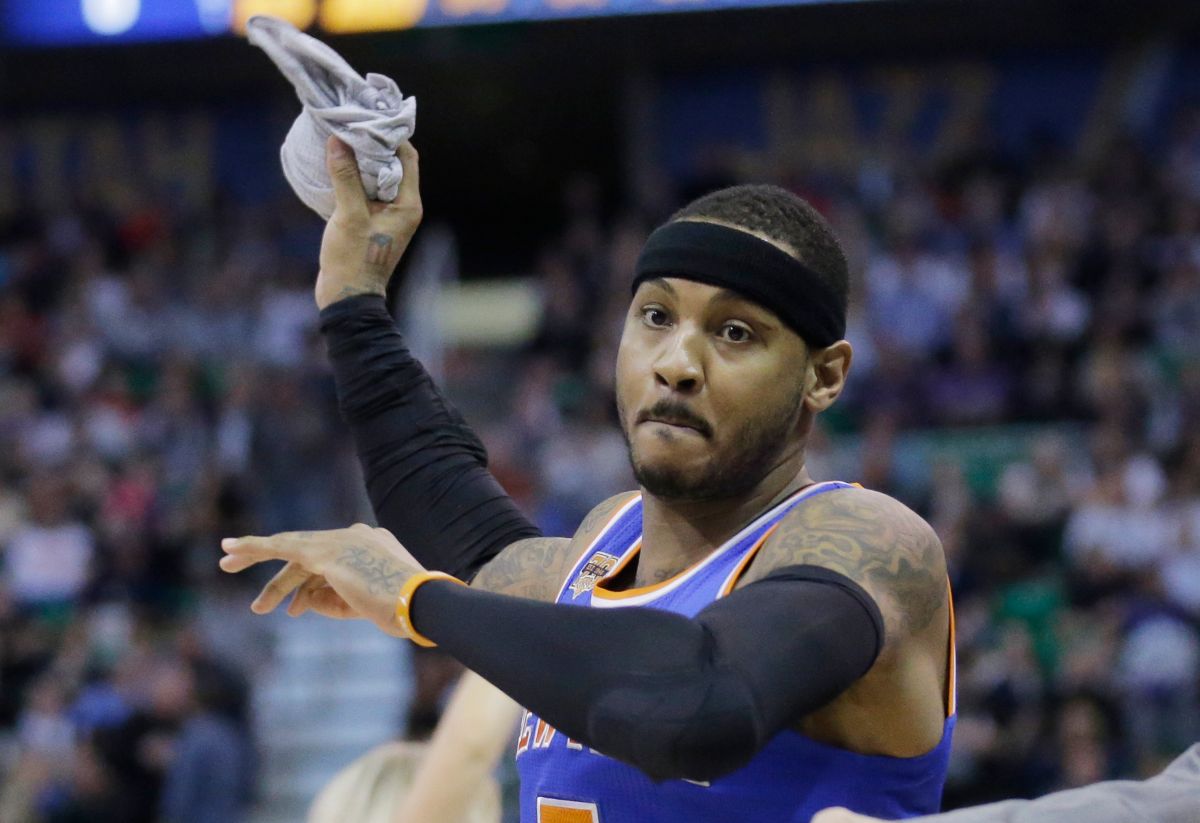 火箭隊想得到Carmelo Anthony（圖／美聯社／達志影像）