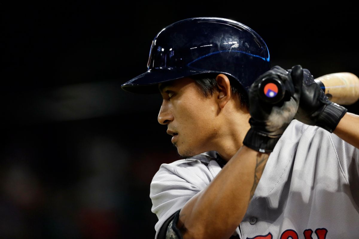 紅襪隊林子偉。（圖／美聯社／達志影像）