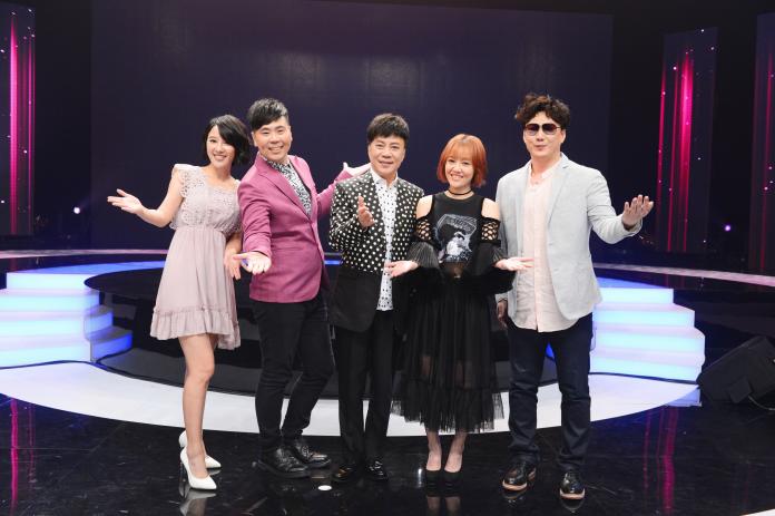 陳百潭上節目與蕭煌奇大談創作。（圖／八大提供 , 2017.07.07）