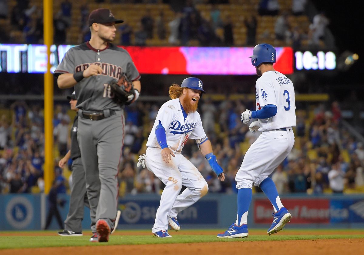 Chris Taylor的好表現幫助球隊逆轉（圖／美聯社／達志影像）